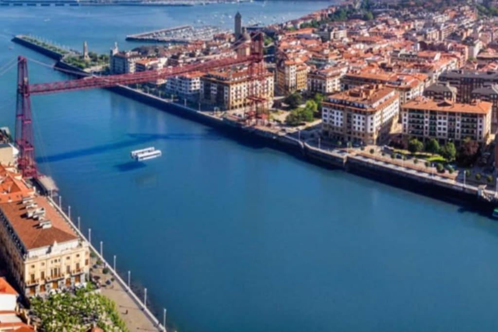 Apartamento Puente Colgante Getxo Ngoại thất bức ảnh